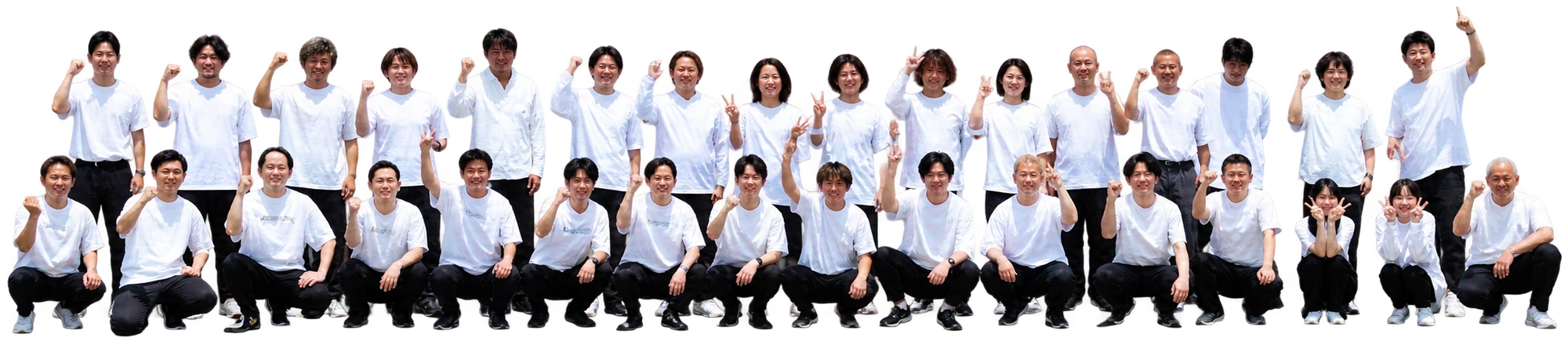外壁番長のスタッフ集合写真